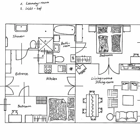 Apartament Classic Elegance With 2br, 2bthr By View By Astoria