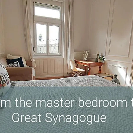 Classic Elegance With Synagogue View By Astoria * Budapest